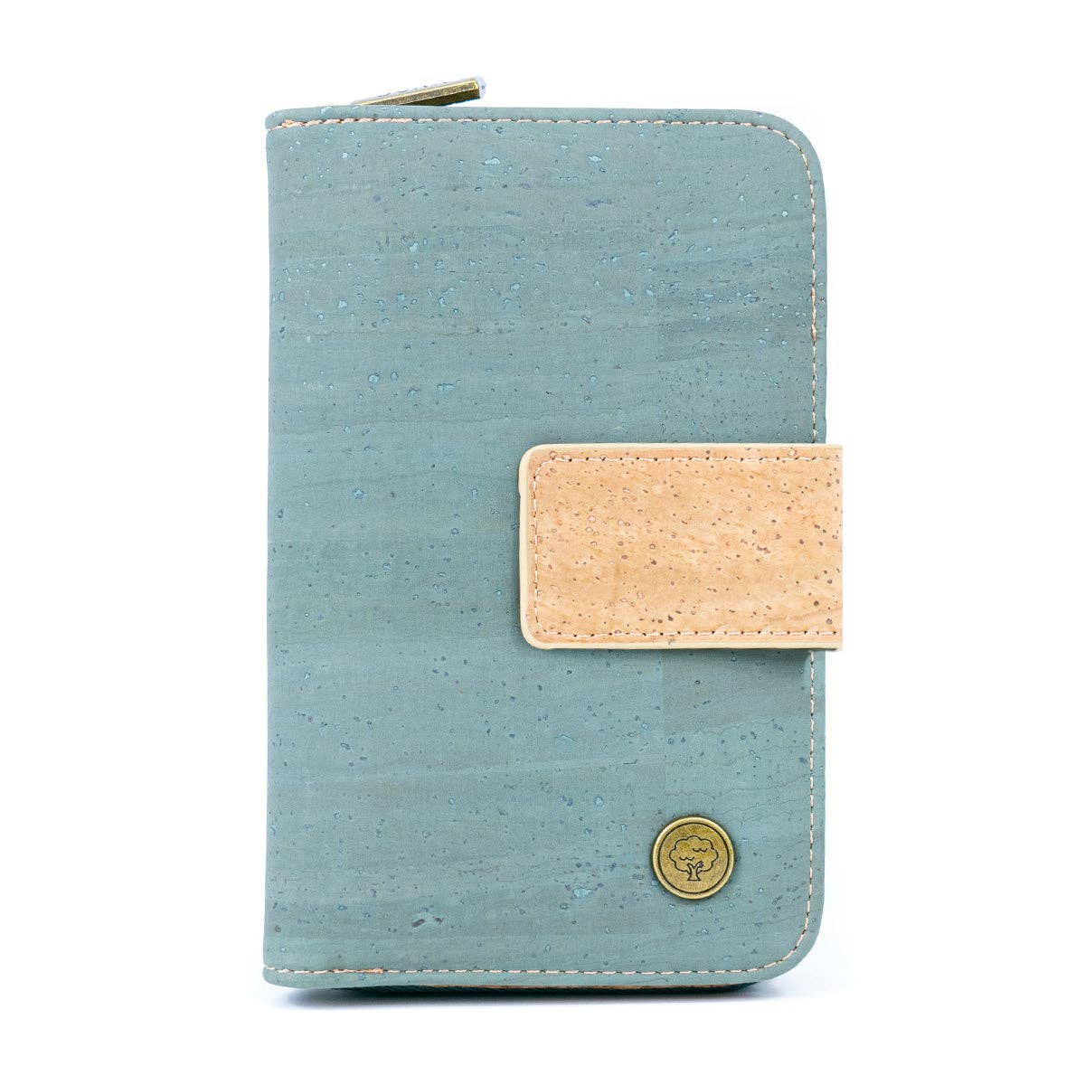 Stylish and Functional Medium-Sized Women's Cork Wallet