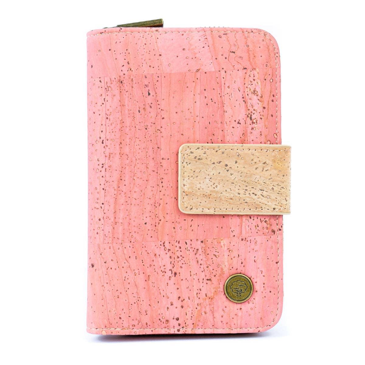 Stylish and Functional Medium-Sized Women's Cork Wallet