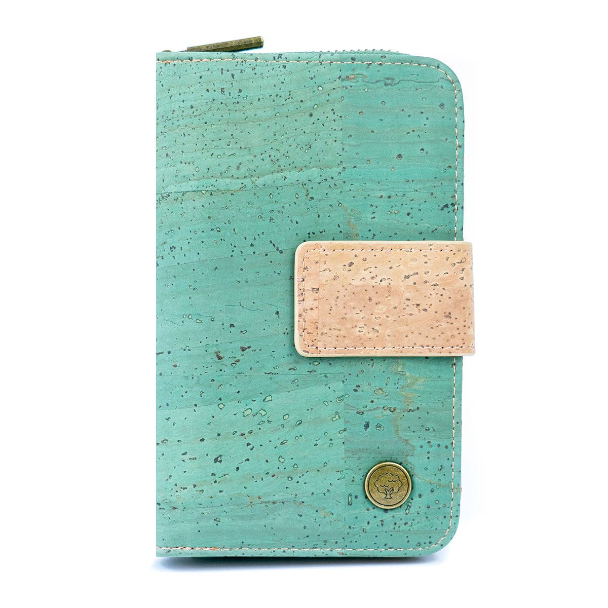 Stylish and Functional Medium-Sized Women's Cork Wallet