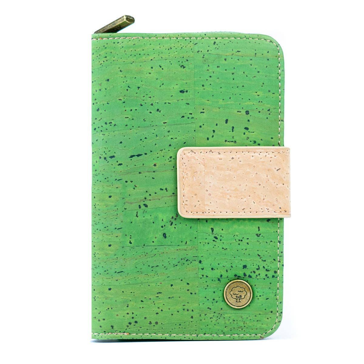 Stylish and Functional Medium-Sized Women's Cork Wallet
