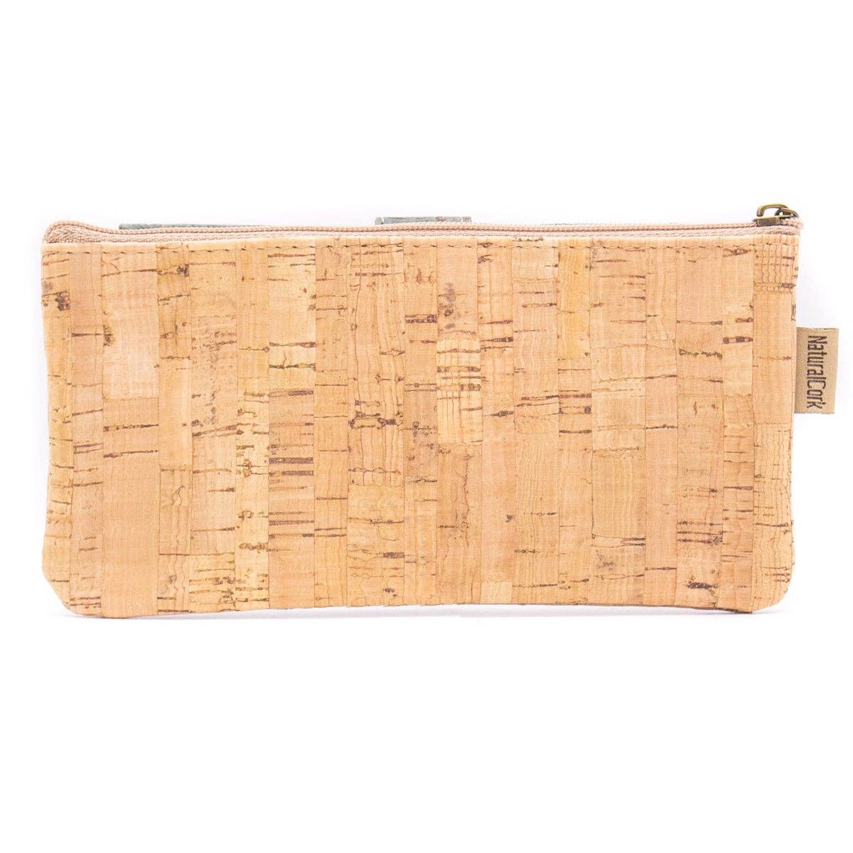 Yellow cork Slim snap wallet