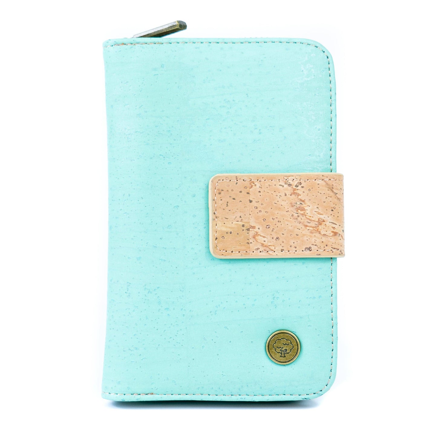 Stylish and Functional Medium-Sized Women's Cork Wallet