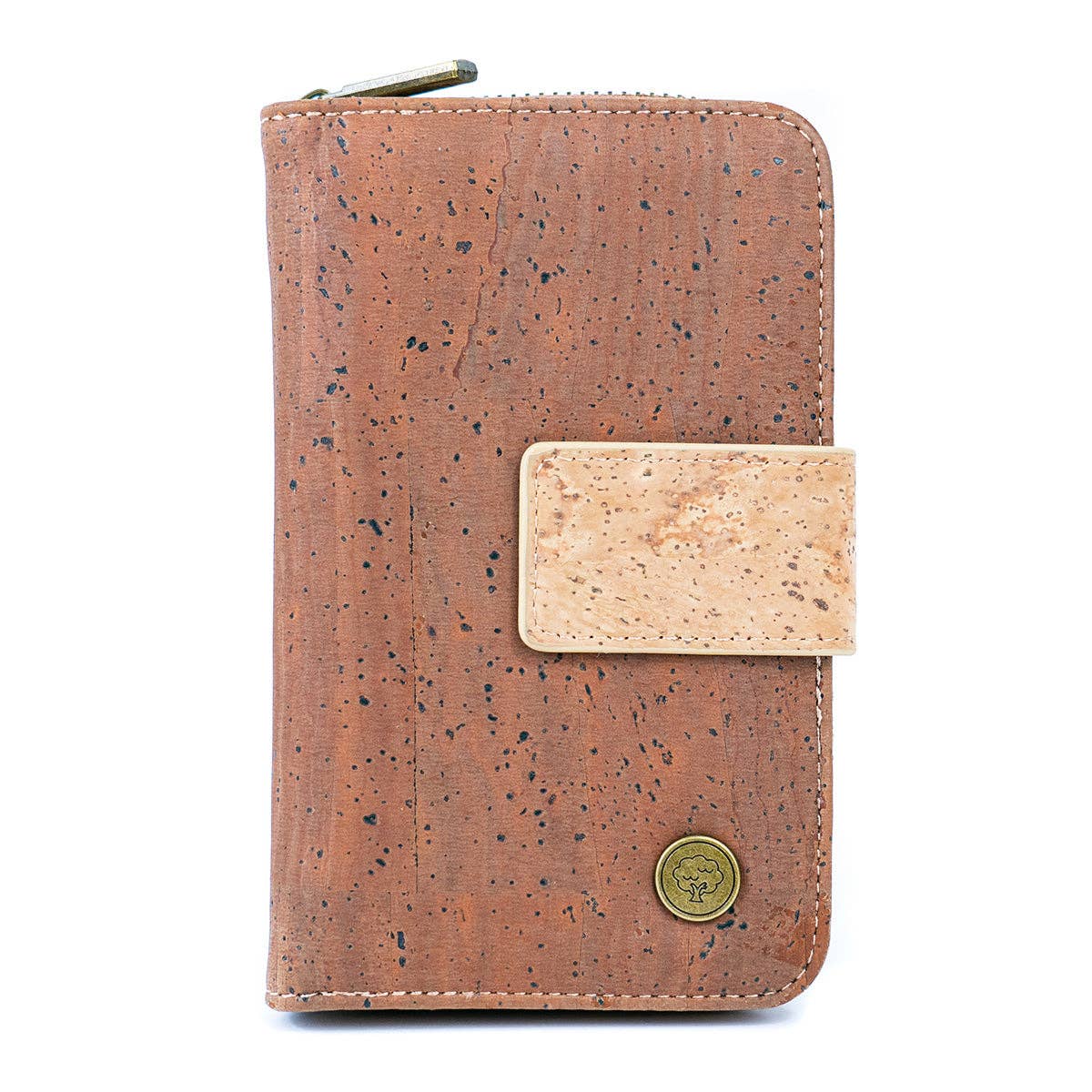 Stylish and Functional Medium-Sized Women's Cork Wallet