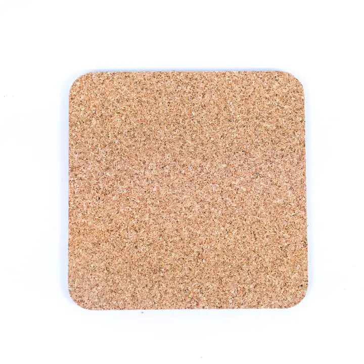 Cork-Backed Coasters (6 units)