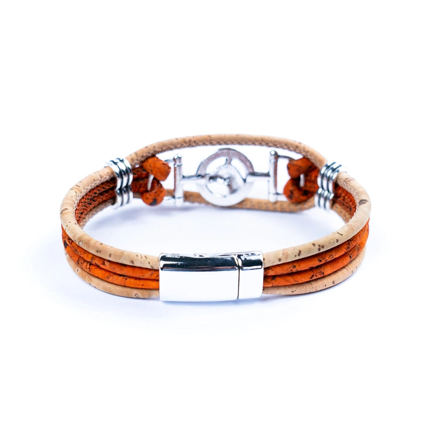 Close-Up of Cork Wire and Alloy Components