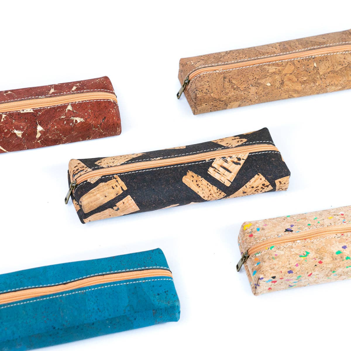 Cork pencil case – eco-friendly cork with zipper closure – CorkStyle