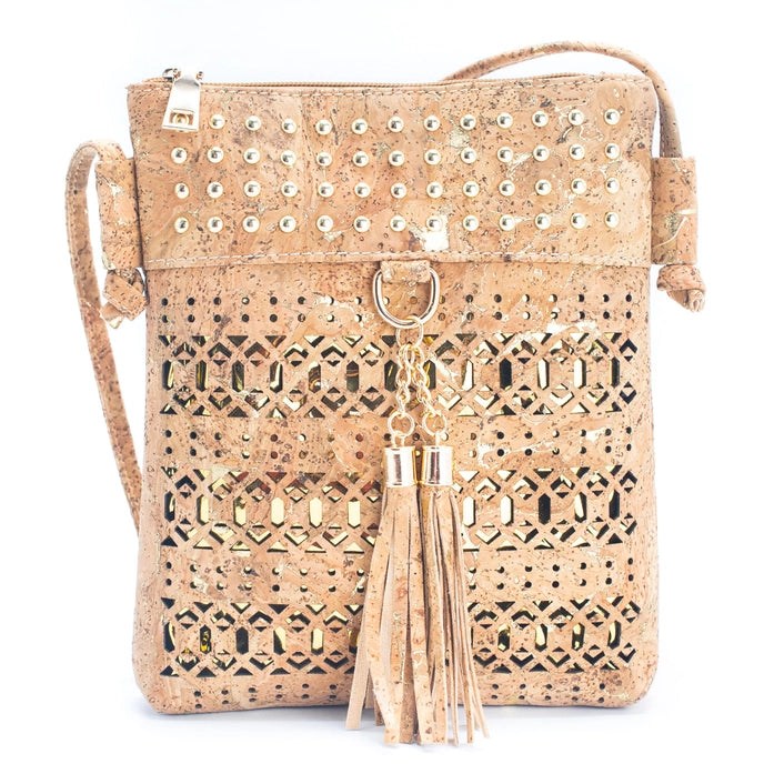Cork Crossbody Bag Front View