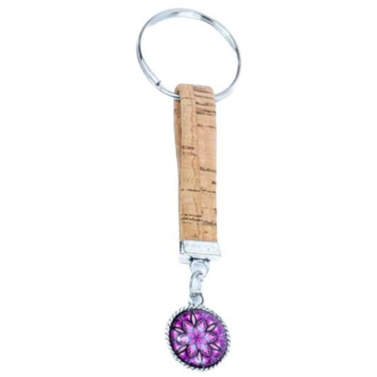 Cork Keyring Collection Front View