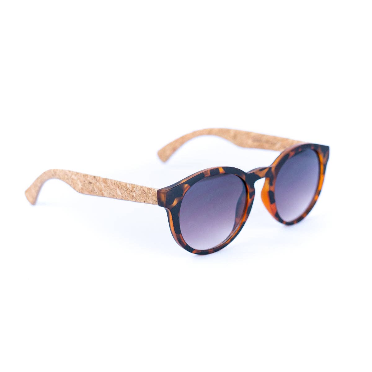 Women's Cork Sunglasses with UV Protection Lenses(Including case)