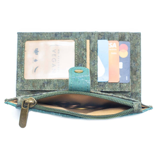 Green Cork Wallet