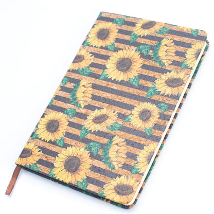 Natural Cork Printed Notebook