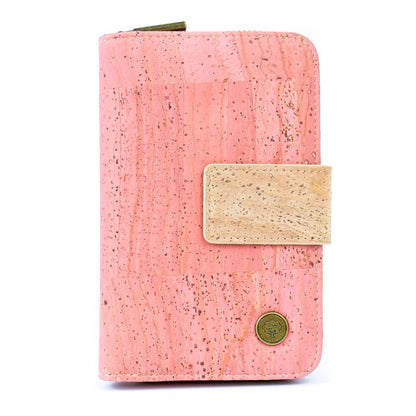 Stylish and Functional Medium-Sized Women's Cork Wallet