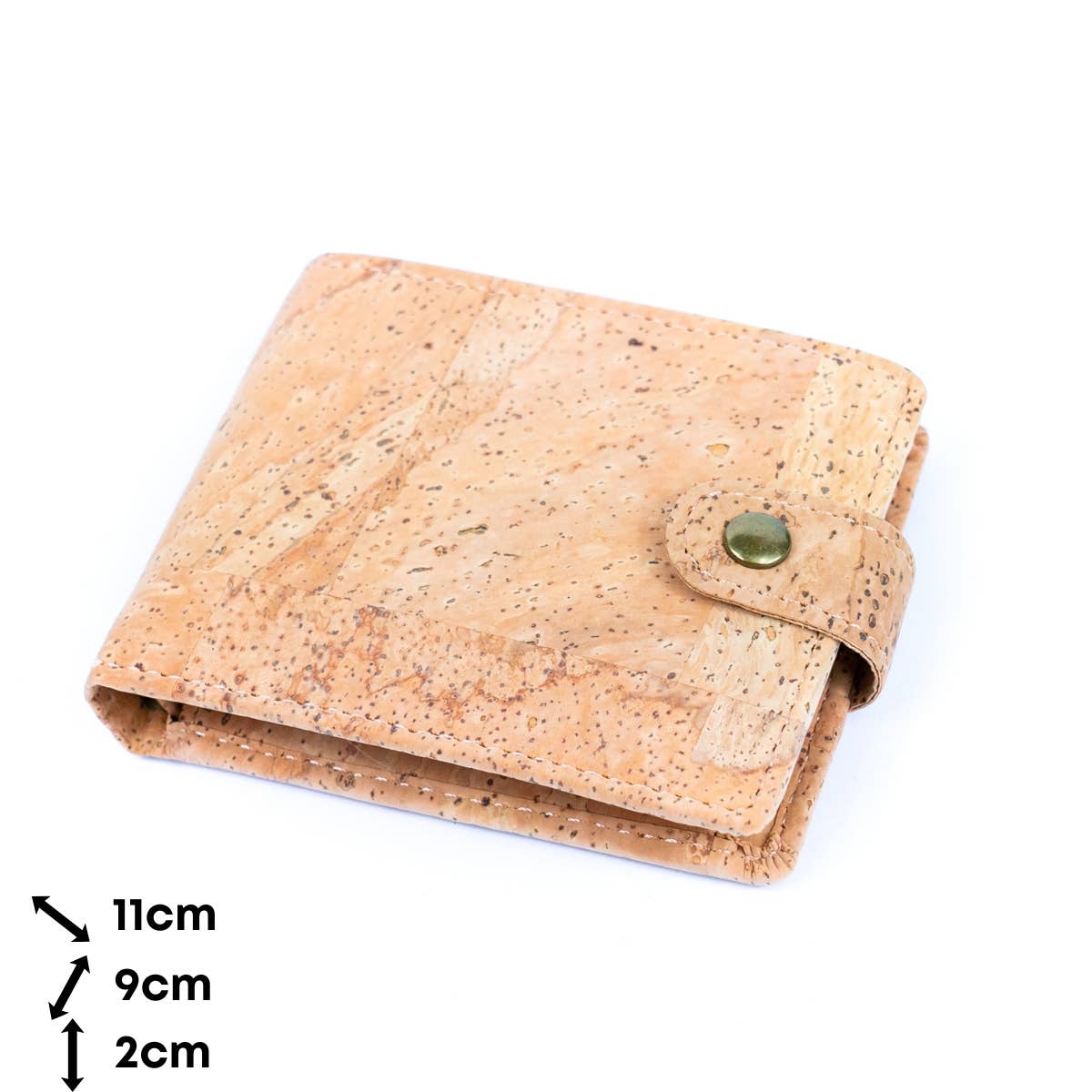 Natural Cork Bifold Wallet