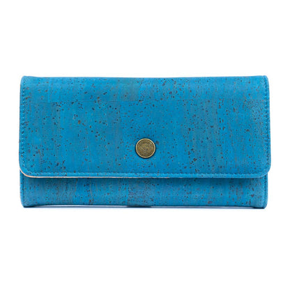 Elegant Cork Women's Foldable Wallet