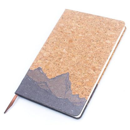 Natural Cork Printed Notebook