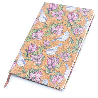 Natural Cork Printed Notebook