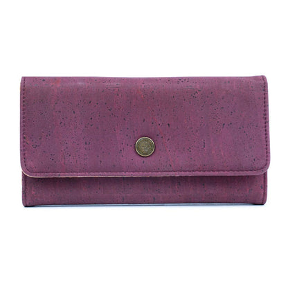 Elegant Cork Women's Foldable Wallet