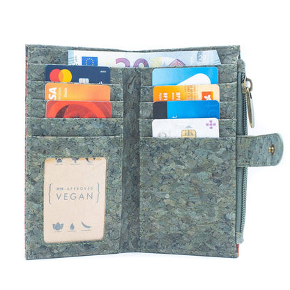 Green Cork Wallet
