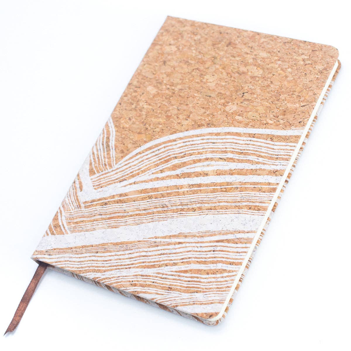 Natural Cork Printed Notebook