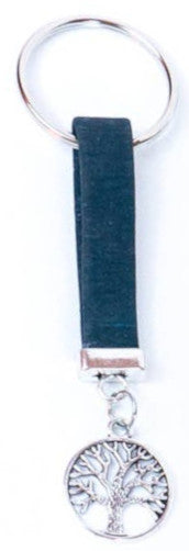 Cork handmade  keyring