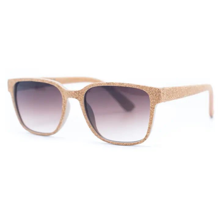 Cork Uv Protection Eyewear Sunglasses (Including Case)