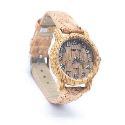 Natural Cork Strap Watch