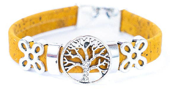 Cork & Tree Harmony Bracelet