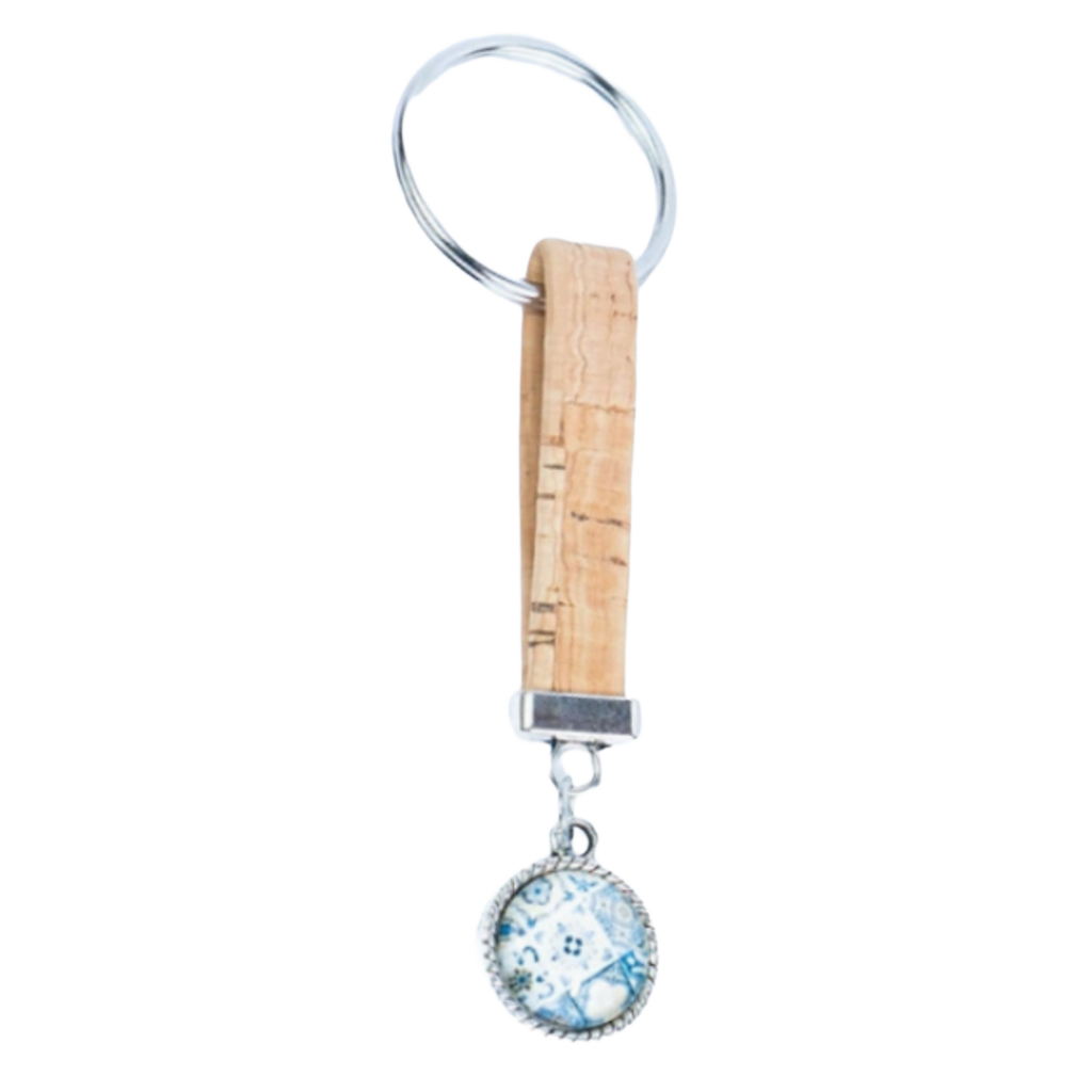 Cork Pendant Keyring