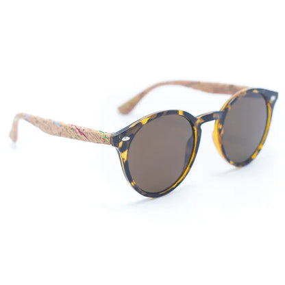 Cork Sunglasses with Uv Protection Lenses (Including Case)