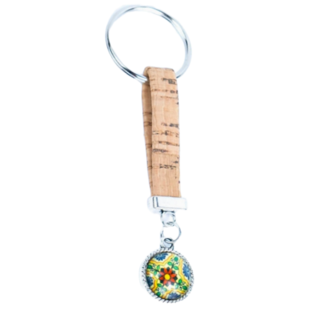 Cork Pendant Keyring