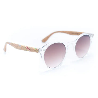 Cork Sunglasses with Uv Protection Lenses (Including Case)