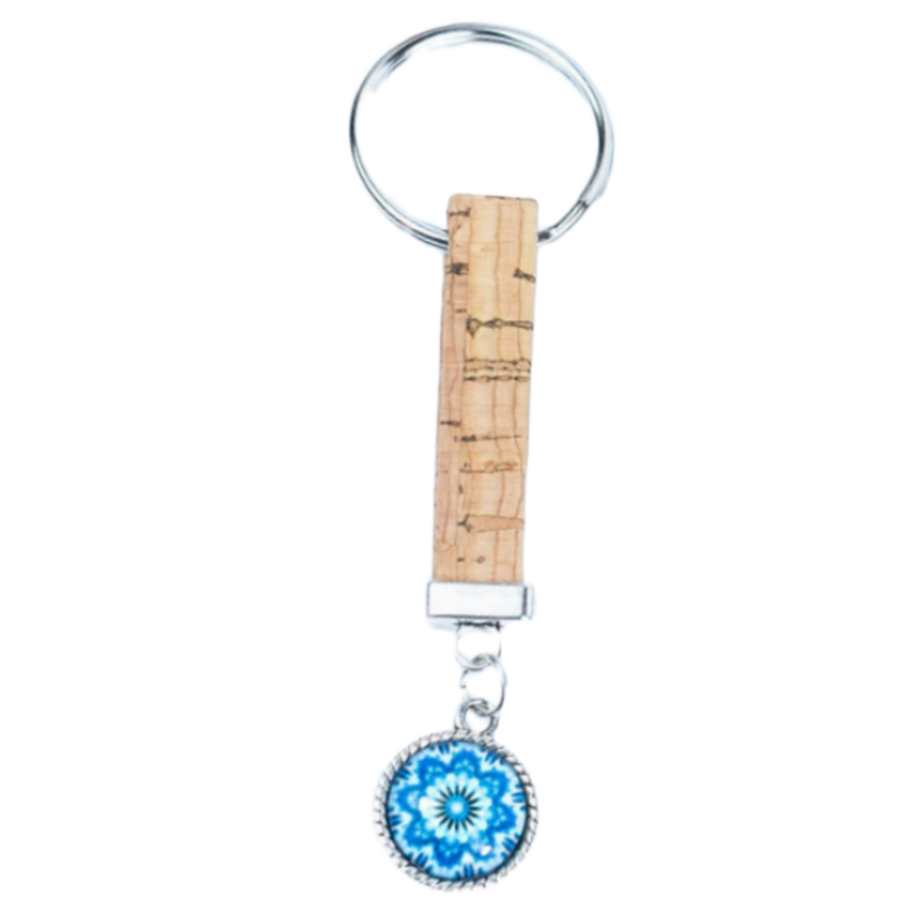 Cork Keyring Collection Front View