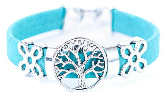 Cork & Tree Harmony Bracelet