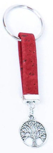 Cork handmade  keyring