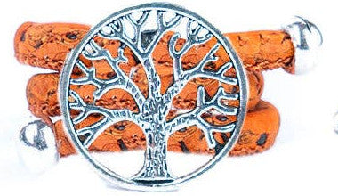 Tree pendant Antique Silver vintage women adjustable Ring