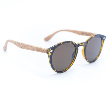 Cork Sunglasses with Uv Protection Lenses (Including Case)