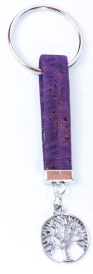 Cork handmade  keyring