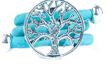 Tree pendant Antique Silver vintage women adjustable Ring