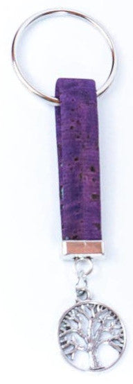 Cork handmade  keyring