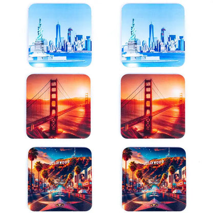 Coasters Cork-Backed Coasters L71 (6 units)