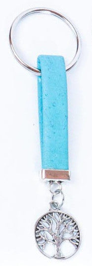 Cork handmade  keyring