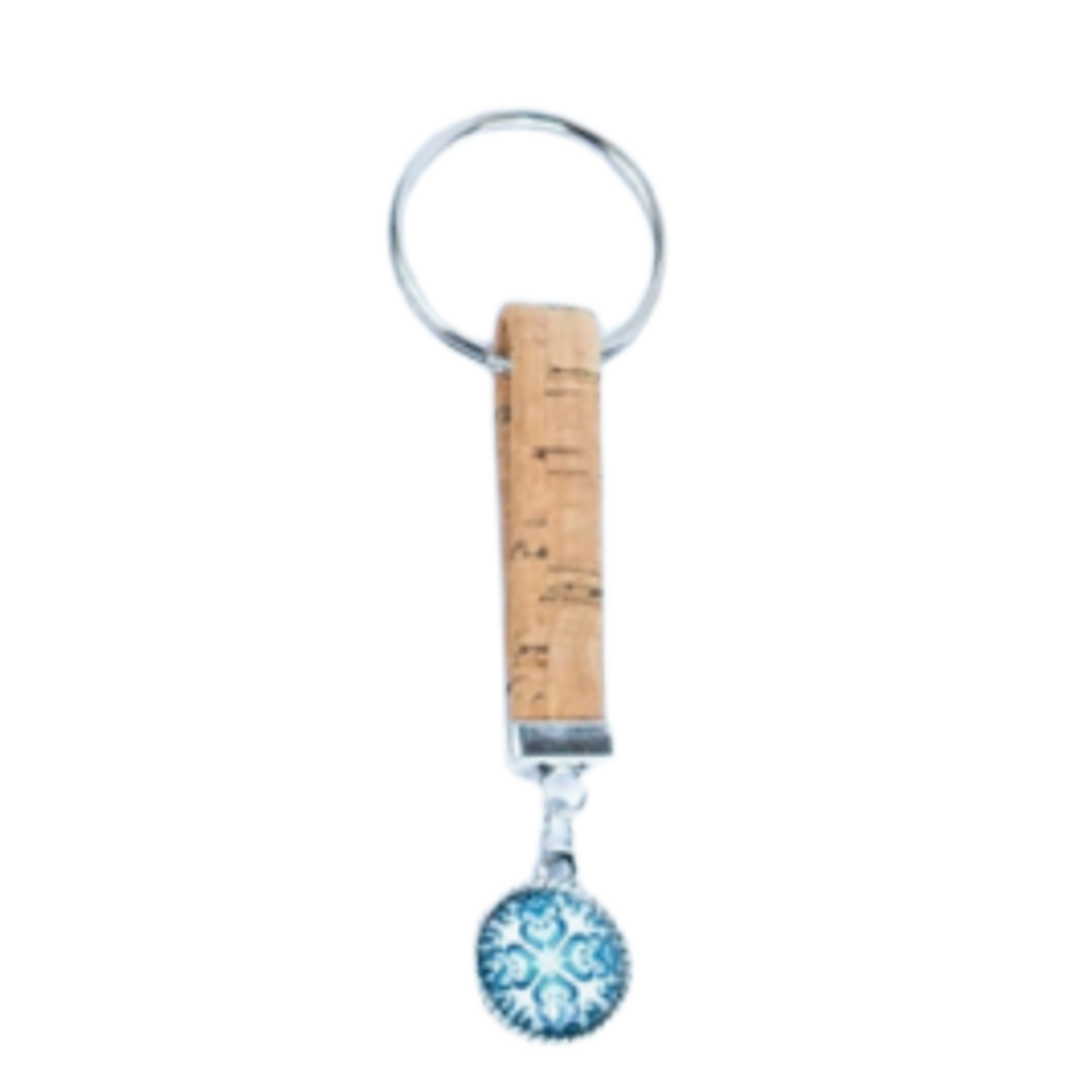 Cork Keyring Collection Front View