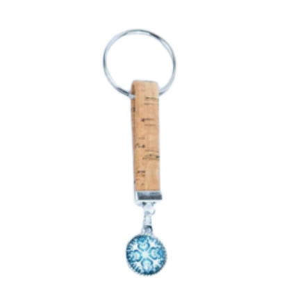 Cork Pendant Keyring