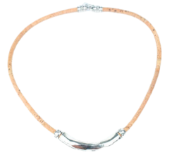 Artisan Cork Tube Necklace