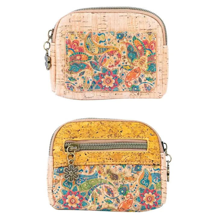 Cute Printed Cork Coin Purse For Women