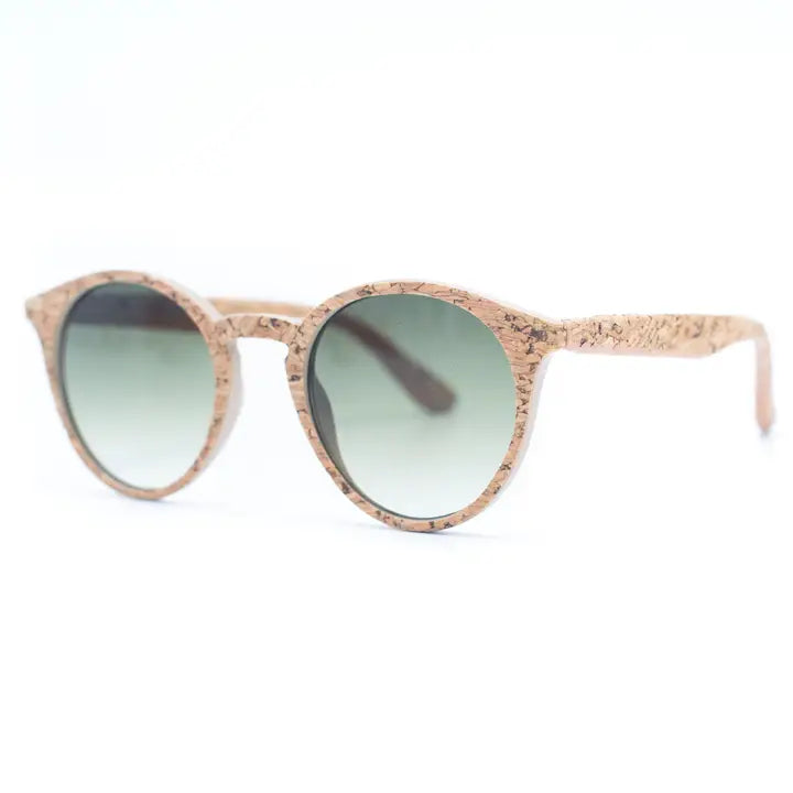 Cork Uv Protection Eyewear Sunglasses (Including Case)