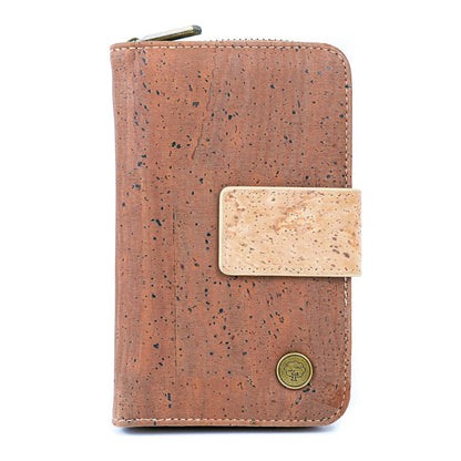 Stylish and Functional Medium-Sized Women's Cork Wallet