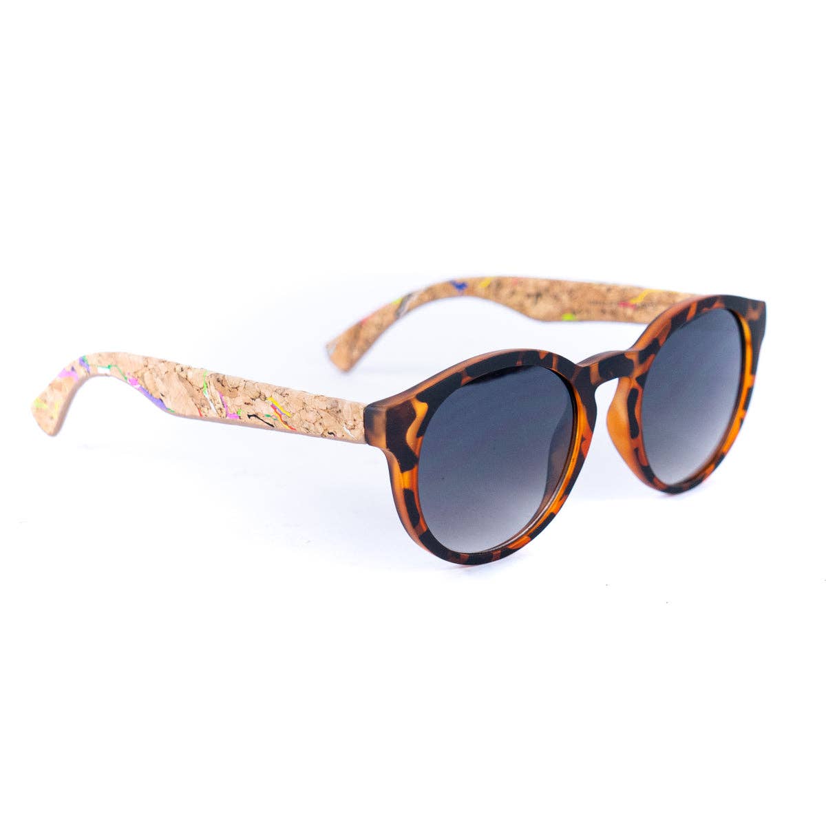 Women's Cork Sunglasses with UV Protection Lenses(Including case)