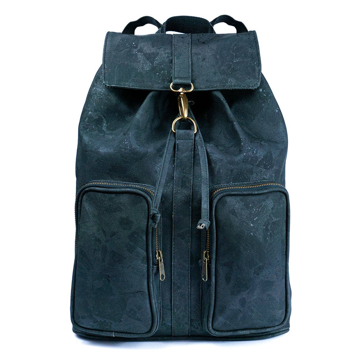 Elegant Urban Cork Men Backpack in Black and  Brown BAGP-267