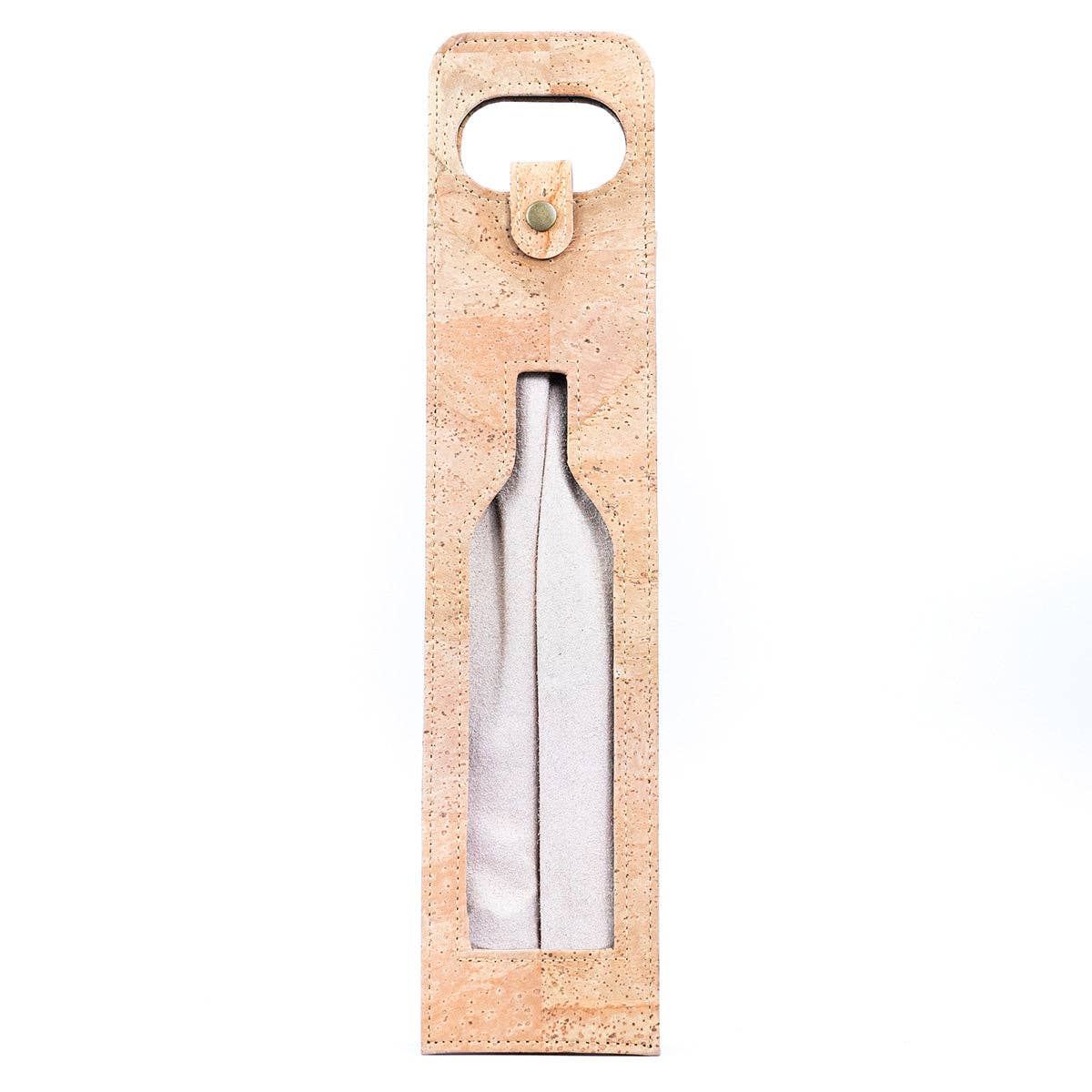 Natural Cork Wine Carrier and Gift Bag L-1069